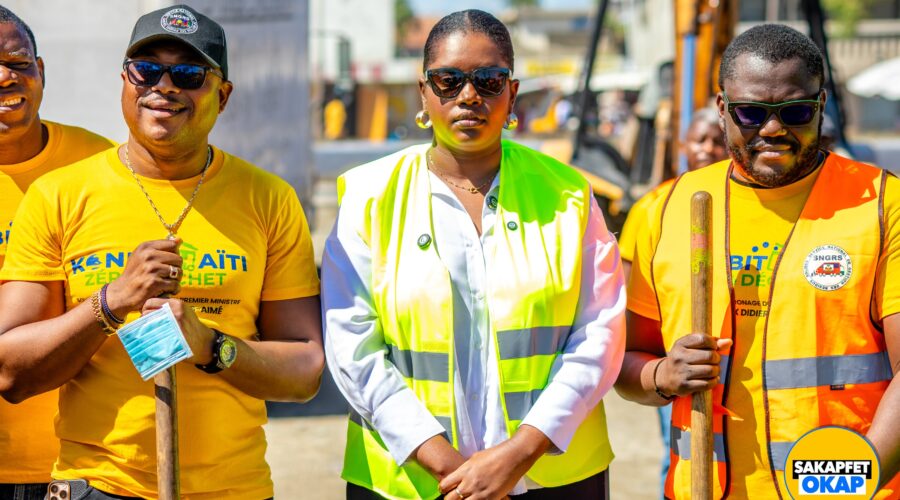 🧹OKAP / ANVIWÒNMAN: KONBIT “HAITI ZERO DÉCHET” LANSE AN GWO PONPON NAN VIL OKAP